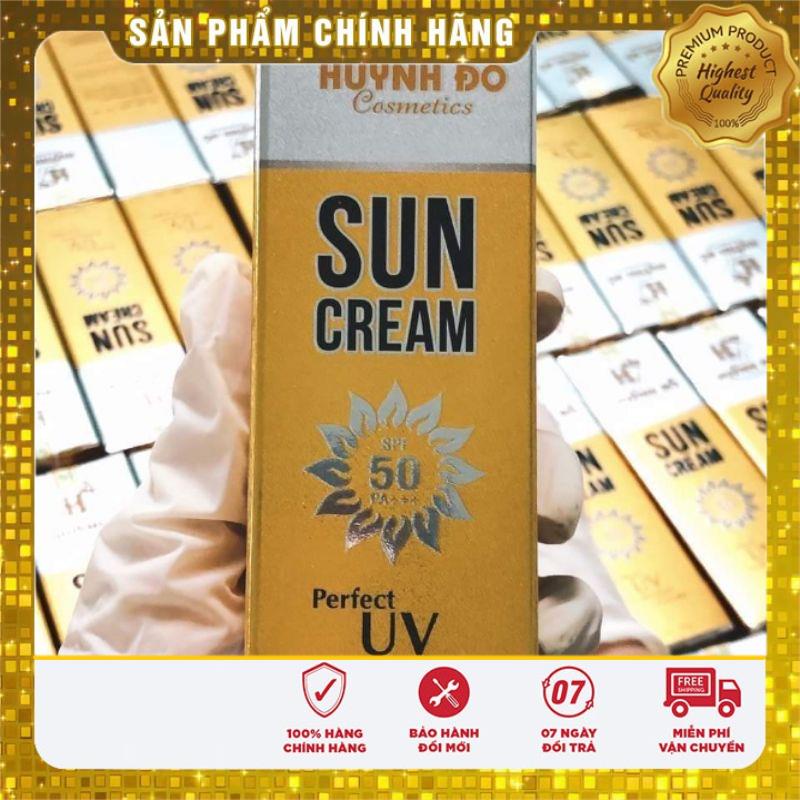 Kem chống nắng HUỲNH ĐỖ 70g, SPF 50, giữ ẩm, trắng da