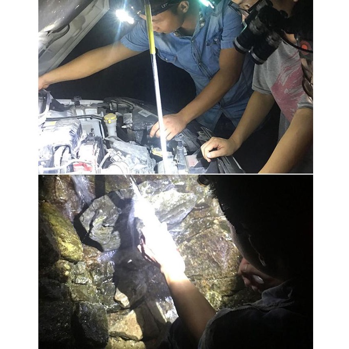 [ Bản Mới, Bóng To Hơn, Sáng Hơn ] Đèn Pin Siêu Sáng Đội Đầu 5 Mắt Chống Nước Cực Tốt | BigBuy360 - bigbuy360.vn