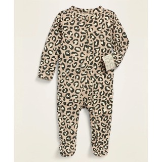 Bodysuits dài cho bé sơ sinh vừa ấm áp lại thoáng khí hàng Cambodia XK màu xám vân beo