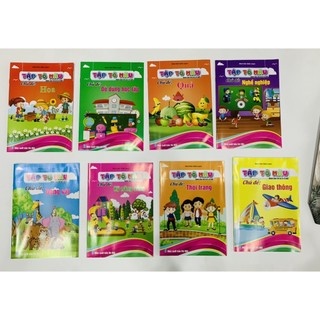 Sách - Tập tô màu dành cho trẻ 3-4 tuổi