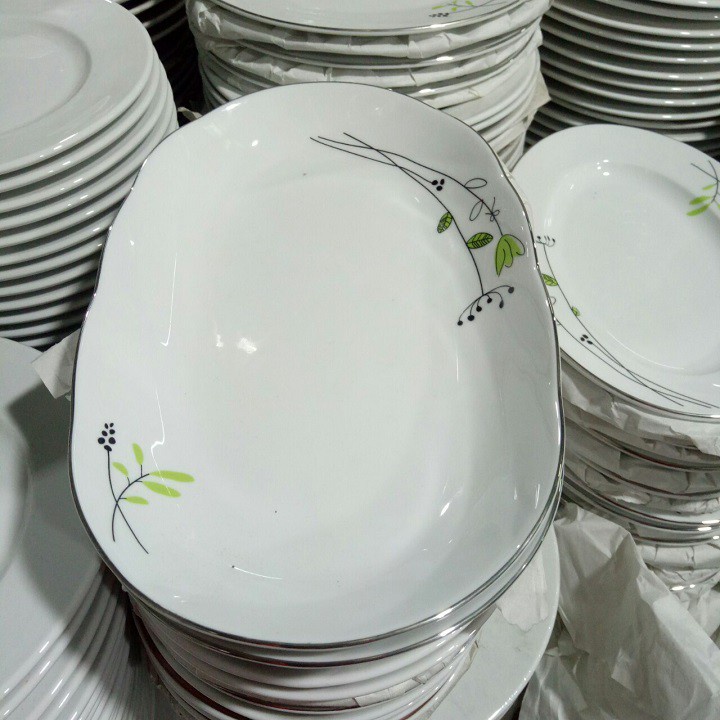ĐĨA THUYỀN CHUAN KUO HOA DÂY XANH CAO CẤP