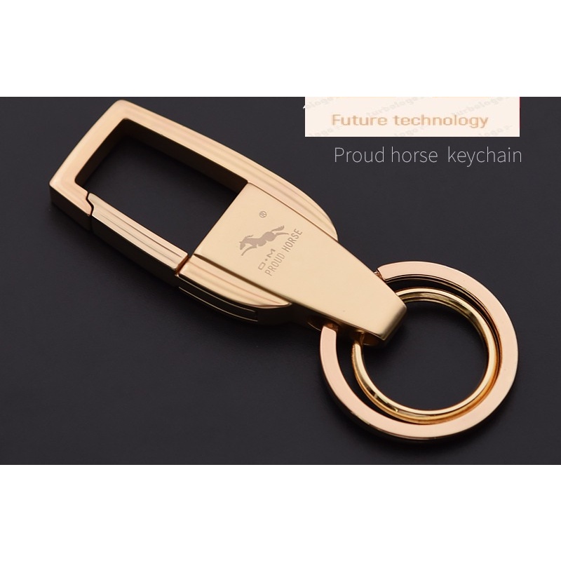 Móc Chìa Khóa Xe Máy, Ô tô Proud Horse Cao Cấp siêu bền không rỉ- Nhiều Màu Sắc sang trọng