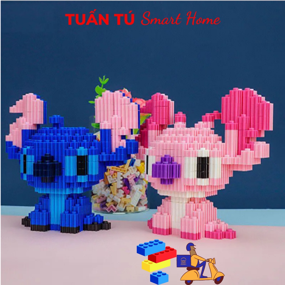 Đồ Chơi Thông Minh Mô Hình Lắp Ráp Lego Mini 3D Nhiều Chi Tiết Cho Bé, Đồ Chơi Lắp Ghép Nhân Vật Hoạt Hình Đáng Yêu