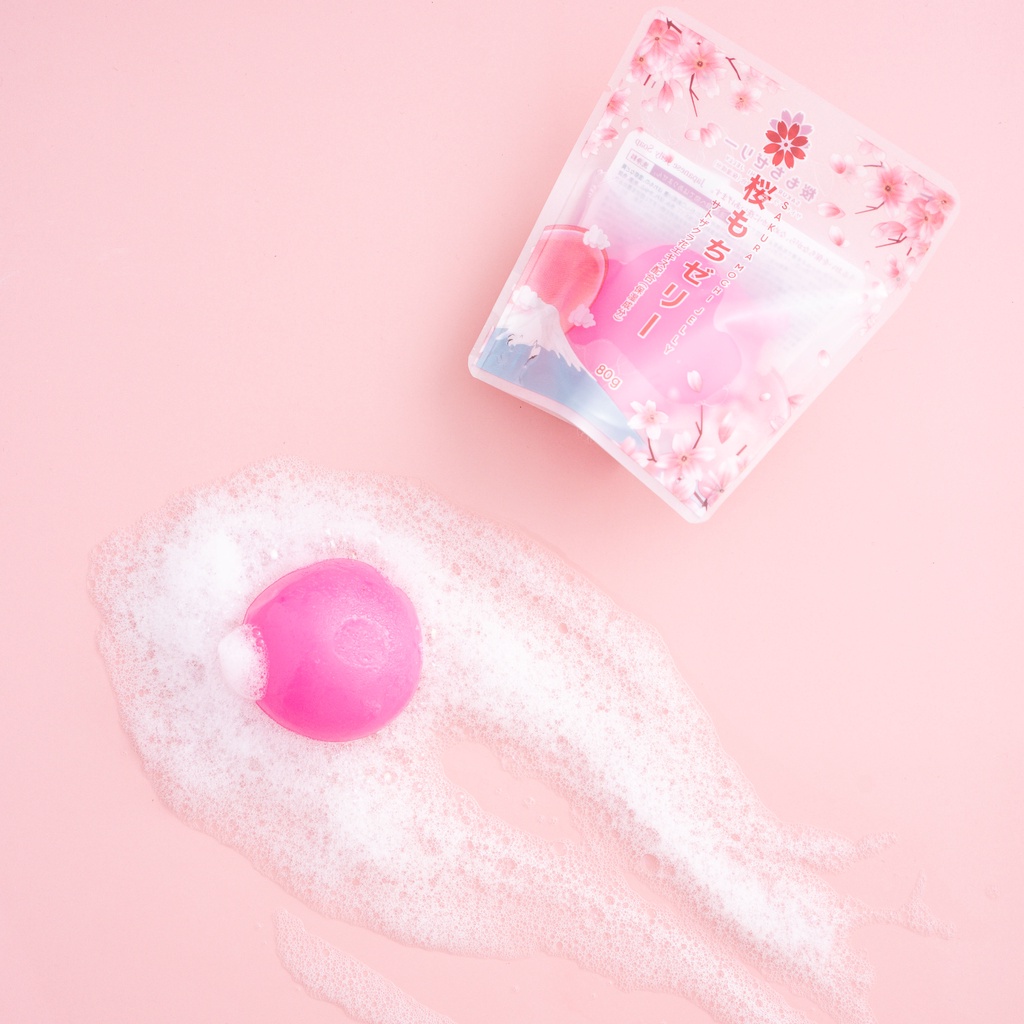 Bóng rửa mặt Sakura Mochi Jelly PA gaden giúp làm sạch da, loại bỏ bụi bẩn