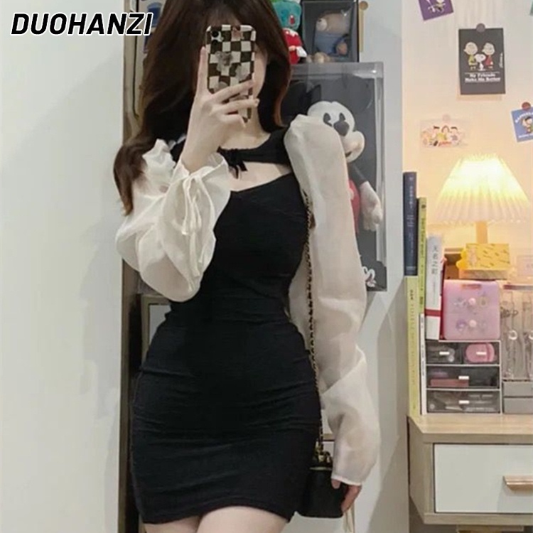 Đầm Ôm Eo Thiết Kế Độc Đáo Phong Cách Hepburn Thời Trang Quyến Rũ Cho Nữ