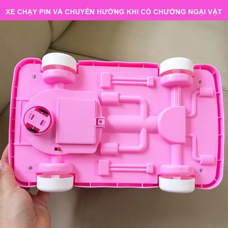 Ô tô đồ chơi bác sĩ xe cứu thương cho bé gái bé trai đóng y tá khám bệnh