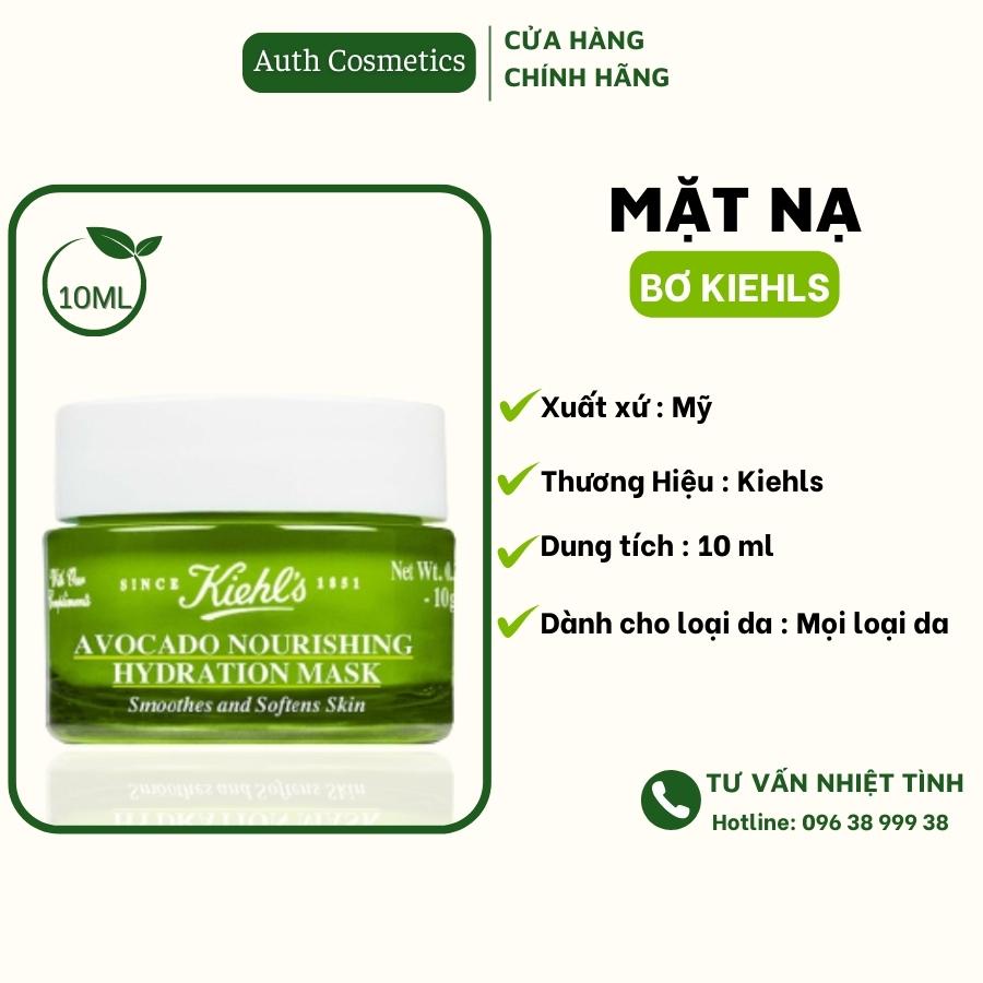 Mặt nạ Bơ KIEHL'S Avocado Nourishing Hydrating Mask 10ml