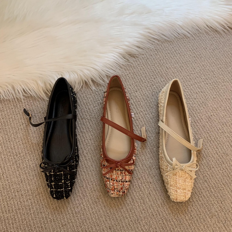 Giày Mary Jane Phong Cách Thời Trang Pháp 2023 Dành Cho Nữ