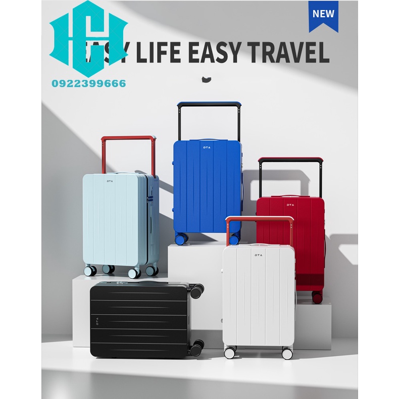 Vali xe đẩy rộng DTA nữ mới chắc chắn tiện dụng Siêu Rẻ Siêu Bền