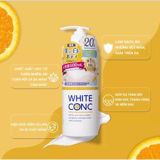 Sữa tắm trắng da White Conc Body Shampoo 360ml