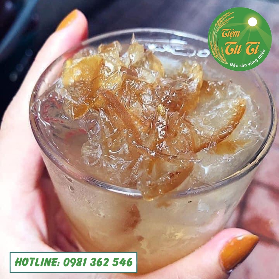 CHANH MUỐI ĐƯỜNG PHÈN hũ 1kg - Ngọt Thanh Mát