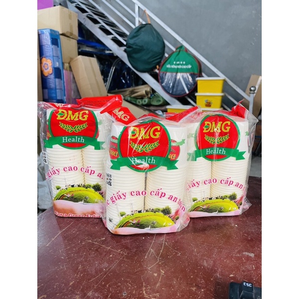 combo 50 cốc giấy dùng một lần