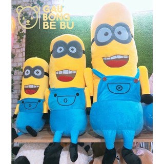 Gấu bông gối ôm minion cho bé 60cm 1m