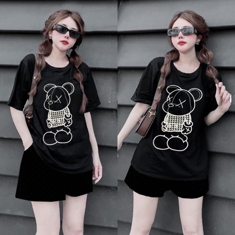 Bộ đùi Gấu mắt xx áo karo TTB666