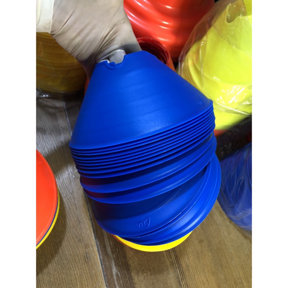 [HÀNG CHUẨN] Combo 40 chiếc Cone tập luyện, nấm chiến thuật trong luyện tập bóng đá, đá banh