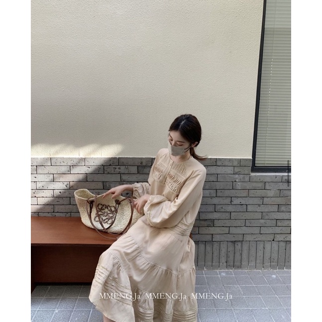 🍂Đầm Hàn phong cách Vintage -Retro