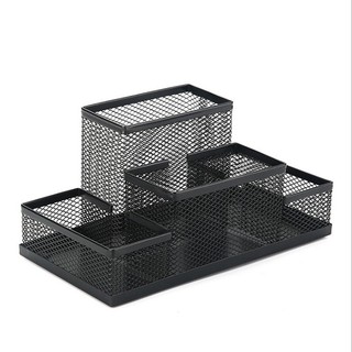 Khay cắm bút sắt 4 ngăn