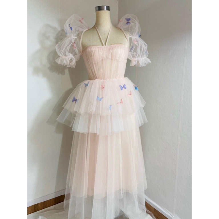 ĐẦM XINH ĐẸP LUNG LINH - ĐẦM LƯỚI PHỐI HỌA TIẾT KIỂU DÁNG NỮ TÍNH NHẸ NHÀNG SIÊU ĐÁNG YÊU - CN