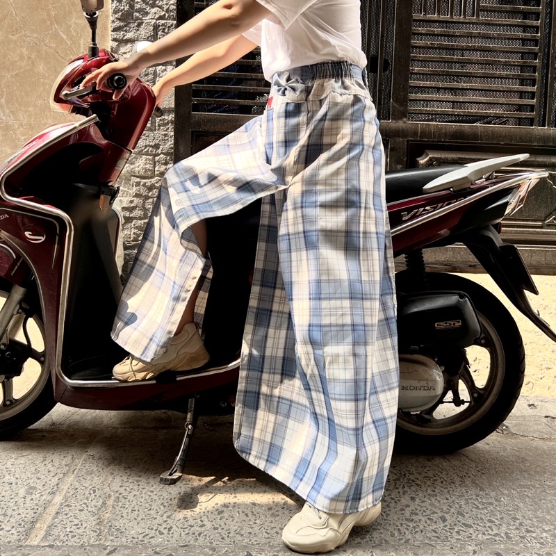 Váy Chống Nắng Xẻ Tà Kaki Dày Mềm Có Túi Phù Hợp Cho Xe Số Xe Ga Và Ngồi Sau Có Nút Bấm Chắc Chắn Talabishop