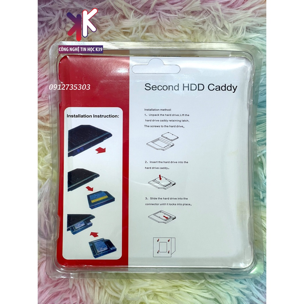 Caddy Bay SATA 9.5 mm SATA 3