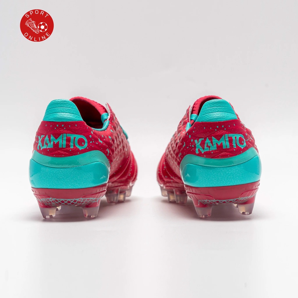 Giày đá bóng Kamito TA11 Pro đinh cao FG lưỡi gà liền dệt kim ôm chân, chuyên dụng sân cỏ tự nhiên