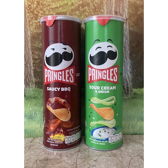 Khoai Tây Pringles Malaysia Lon 107g