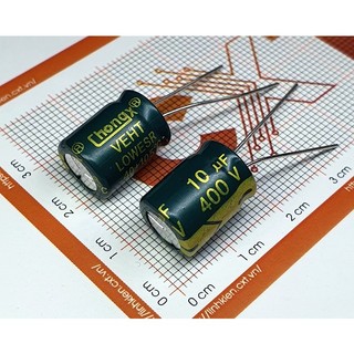 Tụ hóa 10uf 400v 10x13mm
