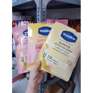 Kem tắm trắng da Vaseline Thái Lan whitening body shower 120gr