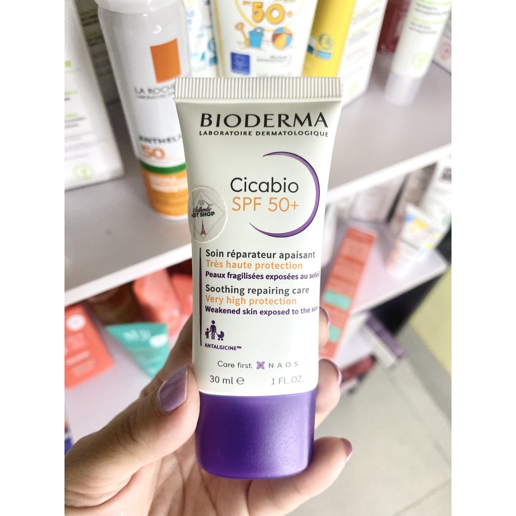 Kem chống nắng BIODERMA Cicabio SPF50+ (Bill Pháp Nội Địa)