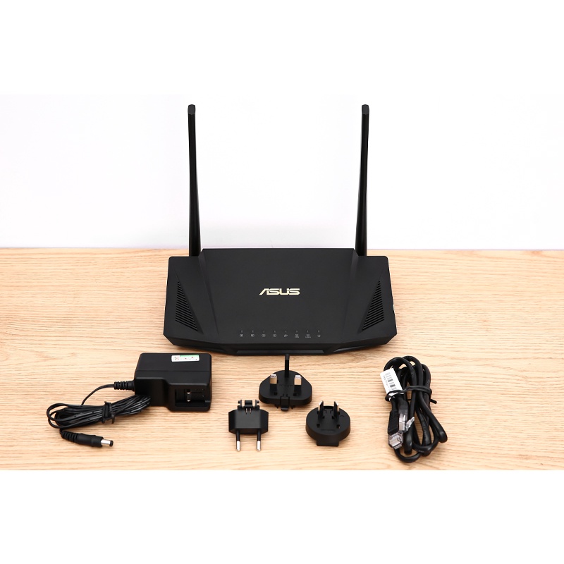 BỘ PHÁT ROUTER WIFI 6 ASUS RT-AX56U chuẩn AX1800  Băng tần kép, Hỗ trợ AiMesh