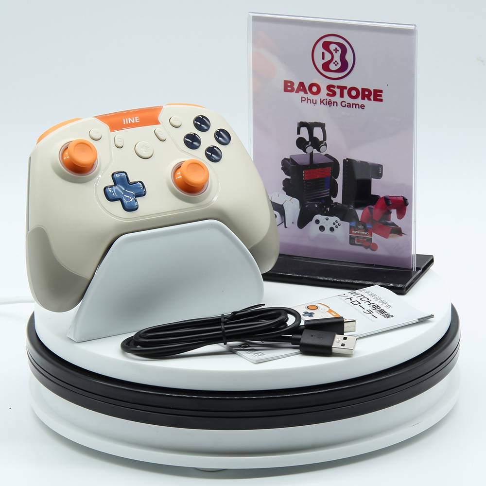 Tay Cầm chơi game chính hãng IINE Aurora cho Nintendo Switch Oled,V1,V2,Lite