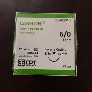 Chỉ phẫu thuật Nylon CPT (1/0, 2/0, 3/0, 4/0, 5/0, 6/0, 7/0, 8/0)