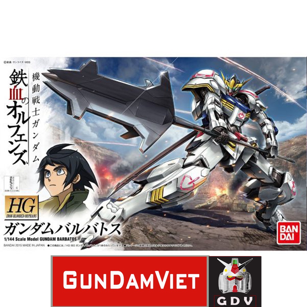 Mô hình Gundam Bandai Hg 1/144 Gundam Barbatos