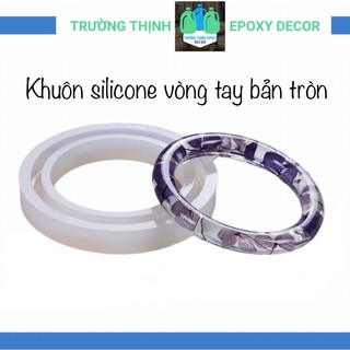 Khuôn Silicone Làm Vòng Tay Resin Tròn Trường Thịnh Sài Gòn