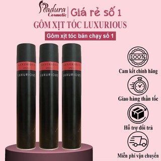 Gôm xịt tóc Luxurious giá rẻ siêu cứng tạo kiểu nam nữ MN23