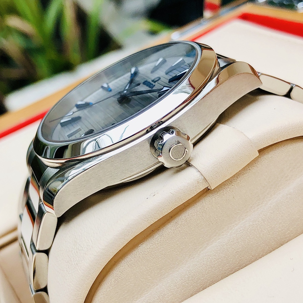 Đồng hồ nam omega dây thép đặc thanh lịch trẻ trung BH 12 tháng.