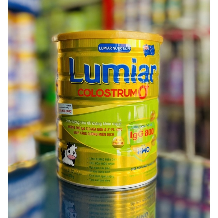 Sữa Bột Lumiar Colostrum 0+ (800g)
