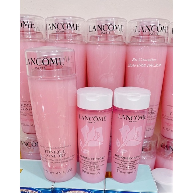 Toner hoa hồng , Nước cân bằng da Lancome Tonique Confort