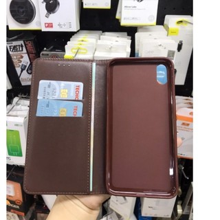 Bao da vtz dạng ví có ngăn cài thẻ da mềm cho iphone x,xs max,11,11 pro max,12,12 pro max