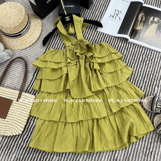 Váy 2 Dây Đũi Tầng Bèo Khánh Lê