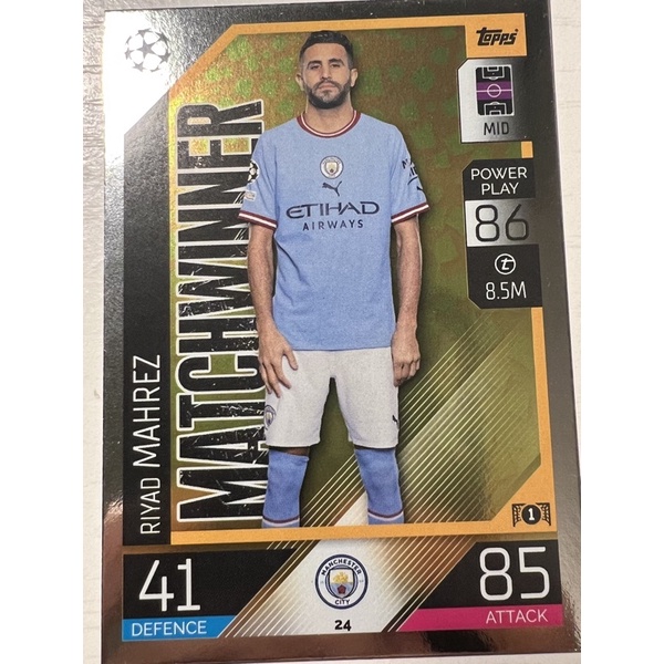 Manchester City Match Attax 2022/2023