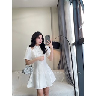 Váy tafta thiết kế cao cấp / Shyncloset