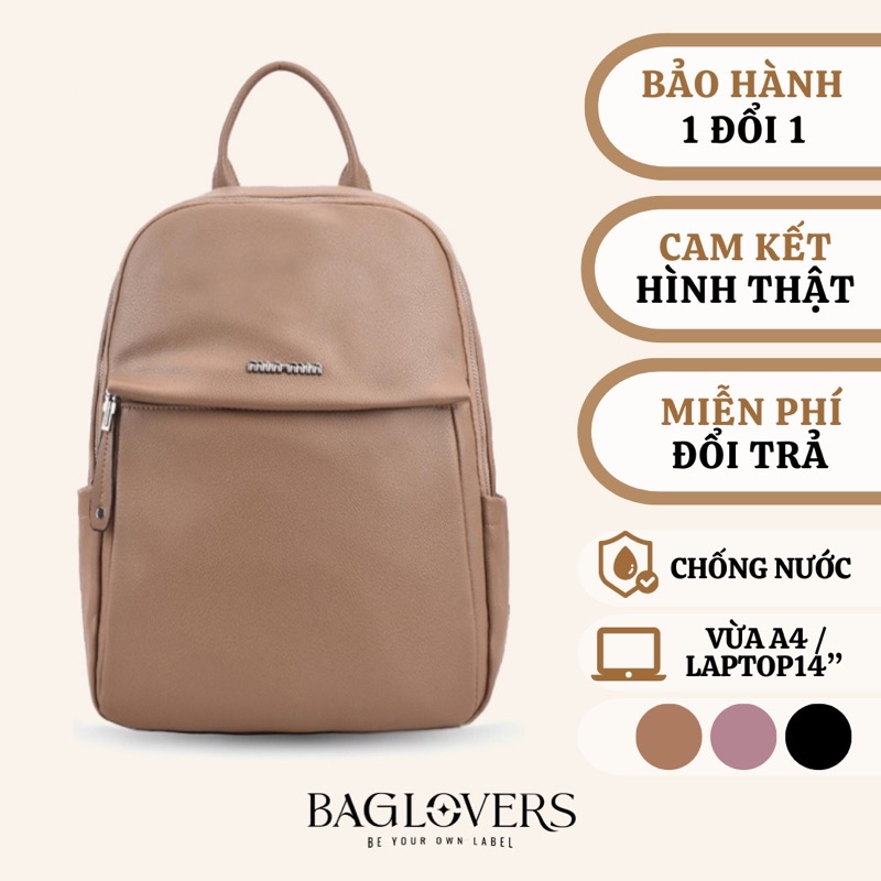 BALO DA THỜI TRANG NỮ ĐƠN GIẢN / VỪA LAPTOP14” / ĐI HỌC ĐI LÀM - LAUREN BP