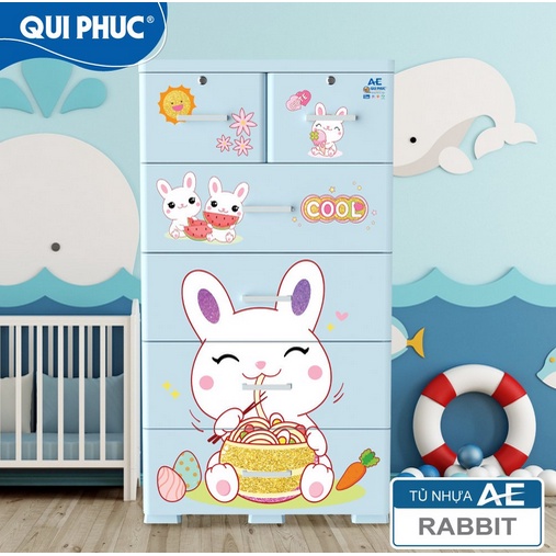 Tủ nhựa 5 tầng AE Qui Phúc (LIÊN HỆ ZALO 0923001642 NẾU BẠN CẦN HỎA TỐC - 1450k/ FREESHIP )
