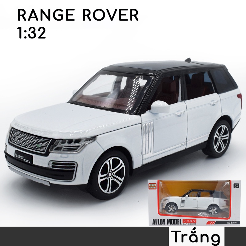Mô hình xe ô tô Range Rover Holland tỉ lệ 1:32 cao cấp bằng hợp kim có đèn led âm thanh