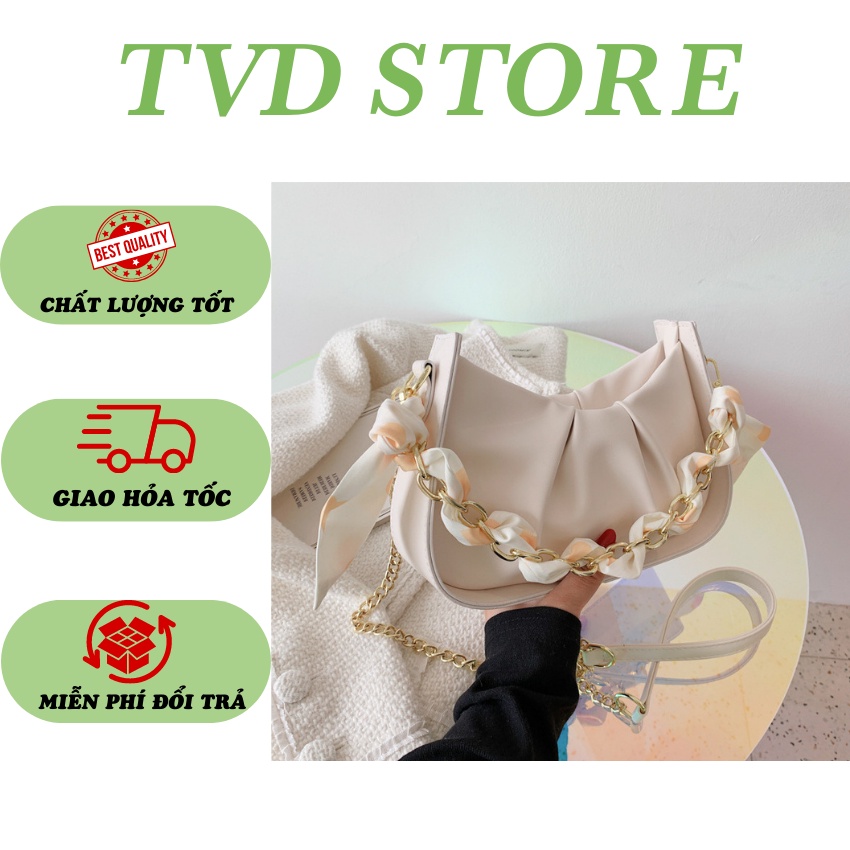Túi xách nữ đẹp đeo chéo kẹp nách đeo đeo vai cao cấp phong cách thời trang hàn quốc giá rẻ TVD STORE TKN3012