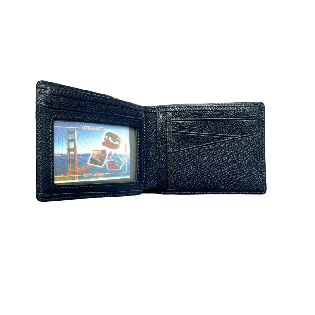 Ví nam bóp nam cao cấp da bò ví da nam dáng ngang da bò thật đẹp full hộp