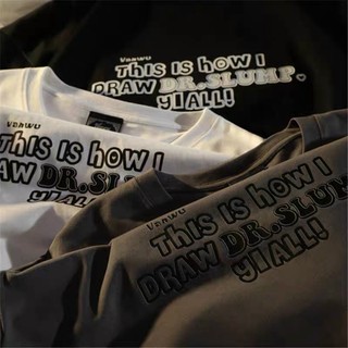 Áo thun cotton tay lỡ dáng rộng unisex - this is house