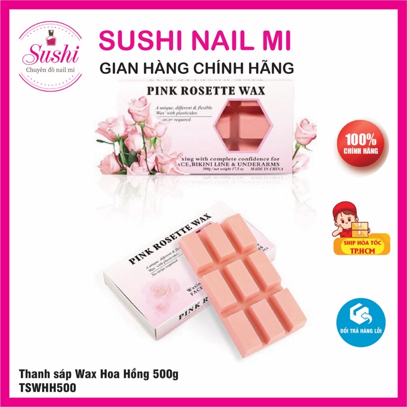 Thanh sáp wax 500g chuyên dụng cho các spa nail - Sushi nail mi