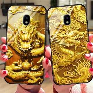 Ốp điện thoại mặt kính Samsung j3 pro / ss j5 pro rồng phượng ngựa đẹp